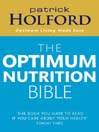 The Optimum Nutrition Bible (eBook)